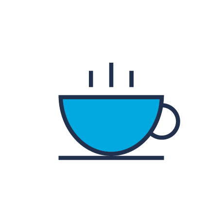 Coffee and tea hospitality image